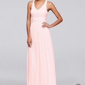 David’s bridal bridesmaid dress